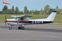 G-BNFR @ EGSH - Just landed at Norwich. - by Graham Reeve