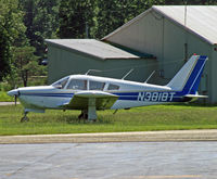 N3818T @ N85 - This nice Cherokee Arrow was resting at Alexandria Airport. - by Daniel L. Berek