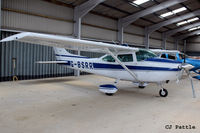 G-BSRR @ EGBT - Hangared at Turweston EGBT - by Clive Pattle