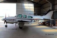 G-BZIT @ EGBT - Hangared at Turweston EGBT - by Clive Pattle