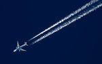 OE-LPB @ EDDF - cruising westbound as AUA 87 - by Friedrich Becker