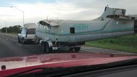 N569H - Saw aircraft being trailered on I95 in the Veto Beach, Florida area. - by Chris Struthers