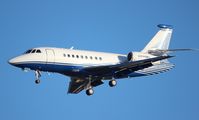 N889MU @ TPA - Falcon 2000 - by Florida Metal