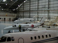 N494AT @ EGLF - Hawker 800A based at Fboro Hangar 2