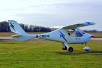 G-CBEW @ EGTN - Flight Design CT-2K [01.08.02.23] Enstone~G 17/03/2004. Shown here with nose wheel spat. - by Ray Barber