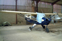 G-BUVA @ EGTW - Piper PA-22-135 Tri-Pacer [22-1301] Oaksey Park~G 17/03/2004 - by Ray Barber