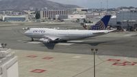UNKNOWN @ KSFO - United B747 Taxi SFO - used by permission of Robert Norville - by Robert Norville