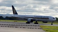 9V-SWF @ EGCC - At Manchester - by Guitarist