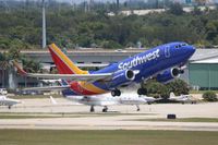 N908WN @ FLL - Southwest - by Florida Metal