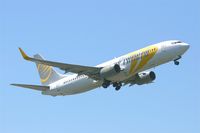 OY-PSE @ LFRB - Boeing 737-809, Take off rwy 07R, Brest-Bretagne Airport (LFRB-BES) - by Yves-Q