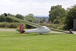 BGA827 - BGA827 (BBA), Slingsby T-41 Skylark 2, c/n: 1128 at Darley Moor - by Terry Fletcher