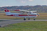 HB-CLY @ LSZG - rare visitor - by sparrow9