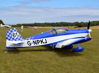 G-NPKJ @ EGHP - Vans RV-6 at Popham. - by moxy
