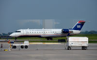 N467AW @ KCLT - Taxi CLT - by Ronald Barker