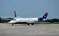 N467AW @ KCLT - Taxi CLT - by Ronald Barker