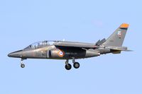E20 @ LFOT - Dassault-Dornier Alpha Jet E, On final rwy 02, Tours Air Base 705 (LFOT-TUF) Air show 2015 - by Yves-Q