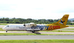G-VZON @ EGCC - Aurigny Air Services