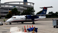 N816EX @ KCLT - Push back CLT - by Ronald Barker