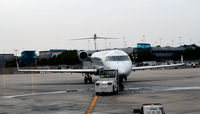 N911FJ @ KCLT - Pushback CLT - by Ronald Barker
