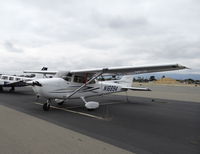 N16894 @ KRHV - G Flux LLC (Sonoma, CA) 2007 Cessna 172S parked on the Nice Air ramp at Reid Hillview Airport, CA. - by Chris Leipelt