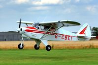 G-CBEI @ EGBR - Big Dave returning from a 2 hr sortie!!