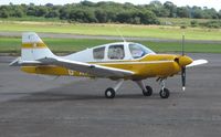 G-AXEV @ EGFH - Visiting Pup 150. - by Roger Winser