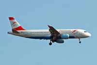 OE-LBS @ EGLL - Airbus A320-214 [1189] (Austrian Airlines) Home~G 30/07/2015. On approach 27L. - by Ray Barber