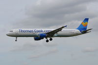 G-TCDX @ EGSH - Landing at Norwich. - by Graham Reeve