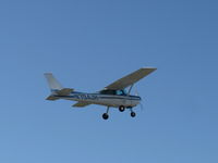 N704JH @ SZP - 1976 Cessna 150M, Continental O-200 100 Hp, takeoff climb Rwy 22 - by Doug Robertson