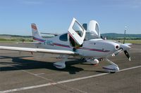 F-HKCL @ LFSX - Cirrus SR22, Static display, Luxeuil-St Sauveur  Air Base 116 (LFSX) Air show 2015 - by Yves-Q