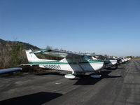 N6885H @ SZP - 1975 Cessna 172M SKYHAWK, Lycoming O-320-E2D 150 Hp - by Doug Robertson