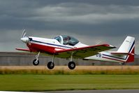 G-OPUB @ EGBR - climbing out