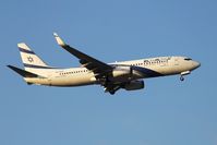 4X-EKP @ LLBG - Flight from Lnodon, UK, an early morning landing on runway 30. - by ikeharel