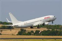 D-ABAF @ EDDR - Boeing 737-86J, - by Jerzy Maciaszek
