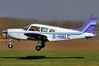 G-HALC @ EGBR - Arrival