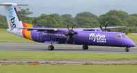 G-JECG @ EGCC - Moments after arrival at Manchester Airport EGCC - by Clive Pattle