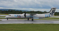 G-ECOM @ EGCC - Heading for the gates after arrival at Manchester Airport EGCC - by Clive Pattle