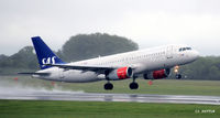 OY-KAR @ EGCC - Take off from Manchester Airport EGCC - by Clive Pattle