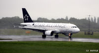OO-SSC @ EGCC - In action at Manchester Airport EGCC - by Clive Pattle