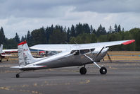 N3363D @ PLU - 1955 Cessna taxing out - by Eric Olsen