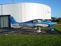 N214CL @ EHGG - at ramp of General Enterprise at GRQ