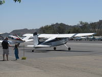 N2982A @ SZP - 1953 Cessna 180, Continental O-470-A 225 Hp, 1st year of production, taxi - by Doug Robertson
