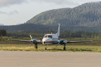 C-GYYK @ CYXT - Another angle, parked opposite the Hawkair maintenance hangar.