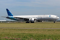 PK-GIE @ EHAM - Arriving at Schiphol