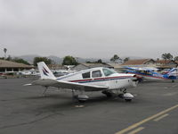 N7380W @ SZP - 1963 Piper PA-28-180 CHEROKEE, Lycoming O&VO-360 180 Hp - by Doug Robertson