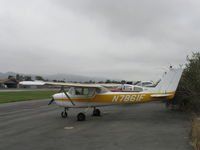 N7861F @ SZP - 1966 Cessna 150F, Continental O-200 100 Hp - by Doug Robertson