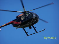 N4265J - Doing a power line inspection over a Town of McCandless neighborhood. - by M. M. Guardiani