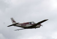 N8161P @ PLU - 1963 Piper after taking off from Thun Field - by Eric Olsen