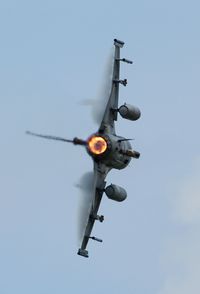 UNKNOWN @ EHLW - During the air power demo the F-16's performed some noisy low tight turns over the air base. - by Joop de Groot