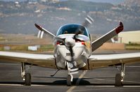 N201JH @ KRNM - taxing for takoff - by Michael Mannschreck